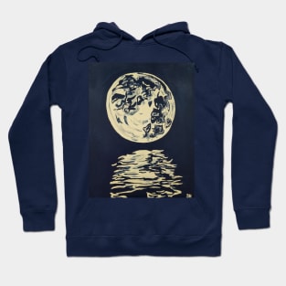 Moon Mirroring by Scott Hulderson Hoodie